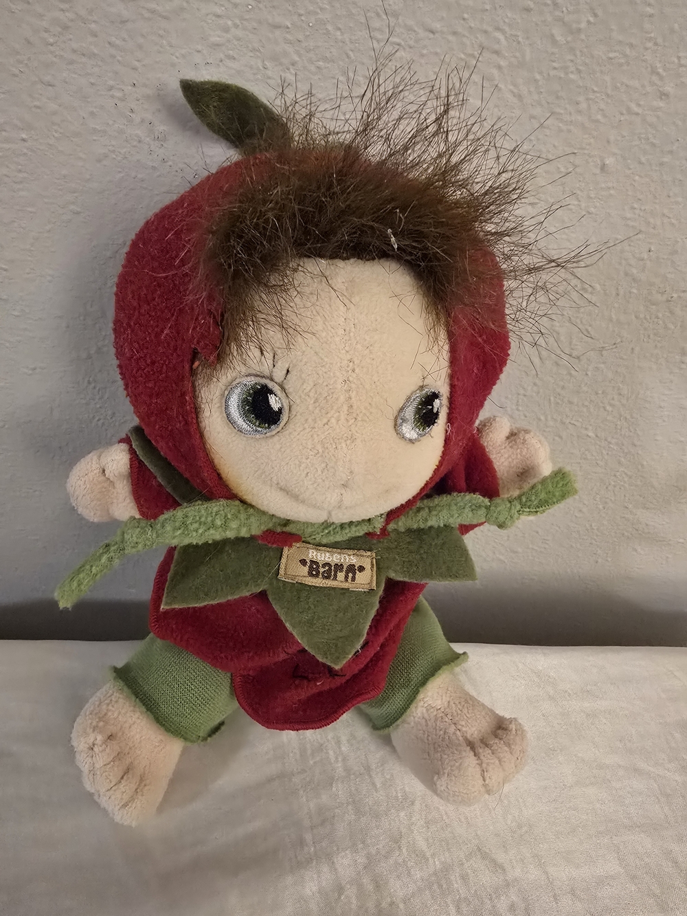 Rubens Barn Red Apple Plush Doll